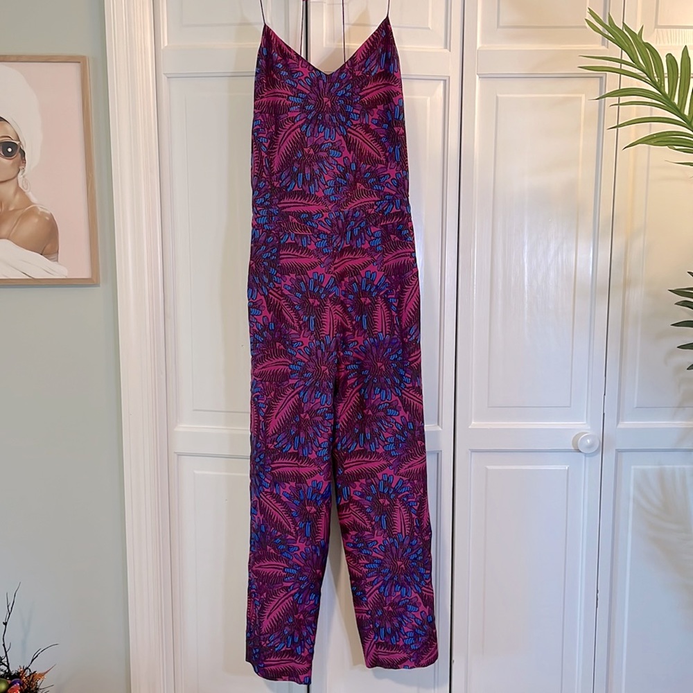 Vibrant tropical jumpsuit